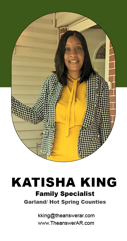 Katisha King – Family Specialist Garland/ Hot Spring Counties